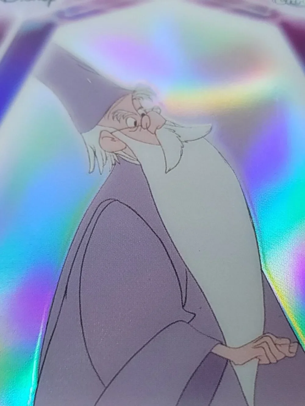 Merlin Topps 2026 Disney Neon Holo Chrome Refractor Limited 124/199 CNE